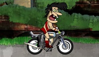 Crazy Tarzan. Bike Trial