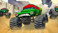 Грузовики Монстры Черепашек Ниндзя / Ninja Monster Trucks Turtles