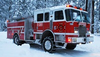 Зимний Грузовик Пожарных 2 / Winter Firefighters Truck 2