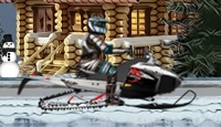 Снегоходы. Гонки / Snowmobile. Racing