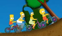 Симпсоны. Велоралли / Simpsons. Bike Rally