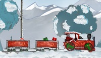 Santa Steam Train. Delivery