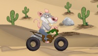 Крыса На Внедорожном Мотоцикле / Rat On A Dirt Bike