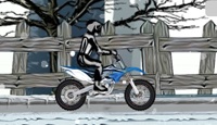 Соревнование На Зимнем Мотоцикле / Winter Bike Challenge