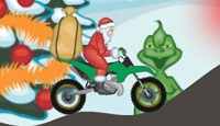 Санта На Мотоцикле / Santa On Motorbike