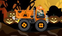 Mario. Halloween Truck