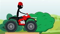 АТВ Поездка Стикмена / ATV Stickman Ride