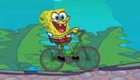 Губка Боб На Велосипеде / Spongebob Bike Ride