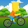 Барт Симпсон На Велосипеде / Bart Simpson Bicycle Game