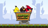 Angry Birds. Dangerous Railroad