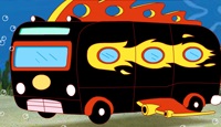 Spongebob Squarepants. Bus Rush