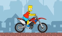 Мотоцикл Барта Симпсона / Simpson Bike Game