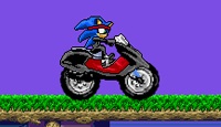 Соник На Скутере / Sonic Ninja Motobike