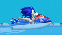 Sonic. Jetski Race