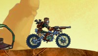 Dirtbike. Apocalypse