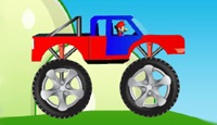 Поездка Марио На Монстр Грузовике / Mario Monster Truck Ride