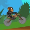 Обезьяна. Остров Мотокросса / Monkey. Motocross Island