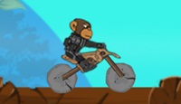 Monkey. Motocross Island