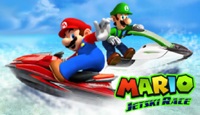 Гонка Марио На Водном Скутере / Mario Jetski Race