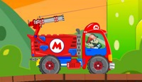 Mario Truck Zombie Shot