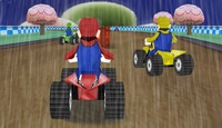 Mario. Rain Race