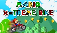 Экстремальный Мотоцикл Марио / Mario X-Treme Bike