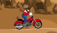 Ковбой Марио На Мотоцикле / Cowboy Mario Bike