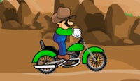 Ковбой Луиджи На Мотоцикле / Cowboy Luigi Bike