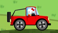 Hello Kitty. Car Driving Challenge