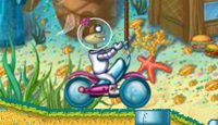 Spongebob. Motocross 2