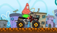 Губка Боб Квадратные Штаны / Spongebob Squarepants. Patrick Motorbike