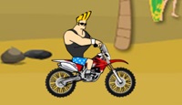 Johnny Bravo. Beach Stunt