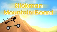 Стикмен На Горном Скейте / Stickman Mountain Board