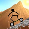 Стикмен На Горном Скейте / Stickman Mountain Board