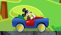 Mickey Mouse. Car Driving Challenge