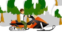 Ben 10. Snowmobile