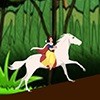 Принцесса Белоснежка. Верховая Езда / Princess Snow White. Horse Riding