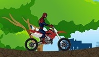 Spiderman. Bike Racer