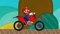 Super Mario. Motorcycle Rush