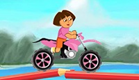 Dora The Explorer. Racing