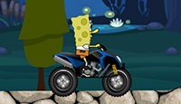 Spongebob. ATV Ride