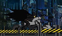 Batman. Gotham Bridge Bike Game