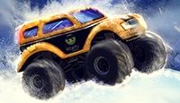 Монстр Грузовик. Зимние Прыжки / Monster Truck. Winter Jumps