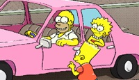 The Simpsons. Parking Game