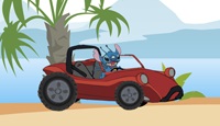 Lilo And Stitch. Car Race