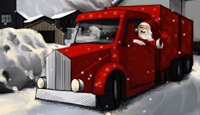 Рождественская Парковка Грузовика / Xmas Truck Parking